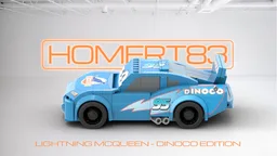 Lightning McQueen Dinoco Edition