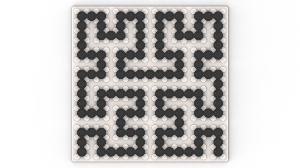 Lego Hilbert Curve