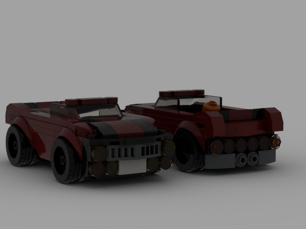 Lego 5th generic sport car "muscle"
