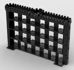 Modular Castle Minifig Stand