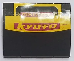Stickered Assembly 4 x 3 x 1 with 'OXIDE' and 'KYOTO' on Red and Yellow Background Pattern (Sticker) - Set 8666