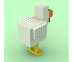 Computer Game Style Chicken