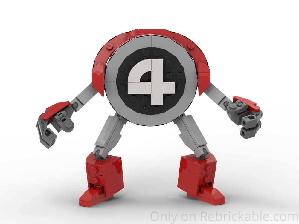 Lego Digotto Digit Droid (with number 4)