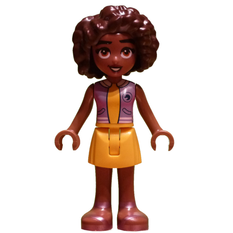 Lego Aliya - Lavender Top, Yellow Skirt