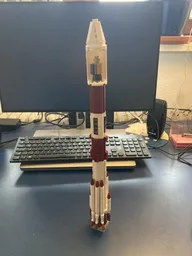 PSLV (at 1:110 scale)
