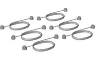 String with End Studs (40L Overall) with (Same Color) Studs Pattern, Bundle of 6 (Multipack)