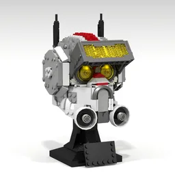 Tech helmet bust