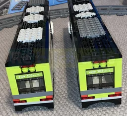 60337 Alternate Build - Croydon Tramlink Bombardier CR4000 Tram & Station