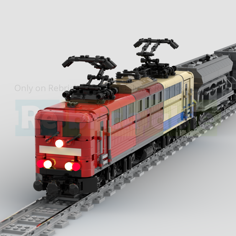 Lego 8W German Train DB Baureihe 151 als Sonderedition der DB 151.129-4