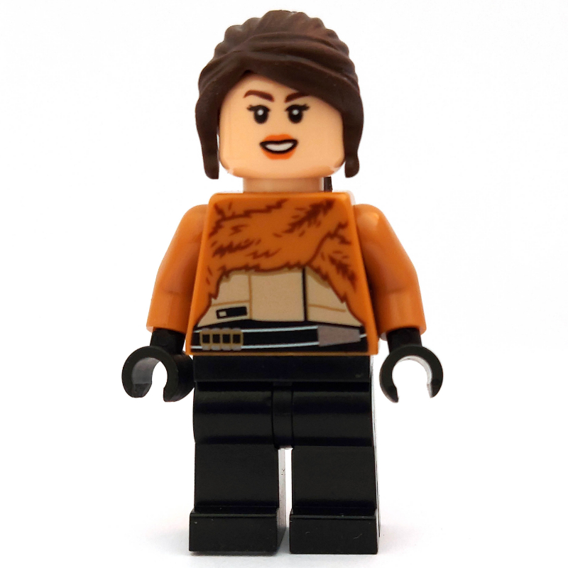 Lego Qi'ra, Medium Nougat Fur Coat