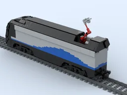Commuter train engine