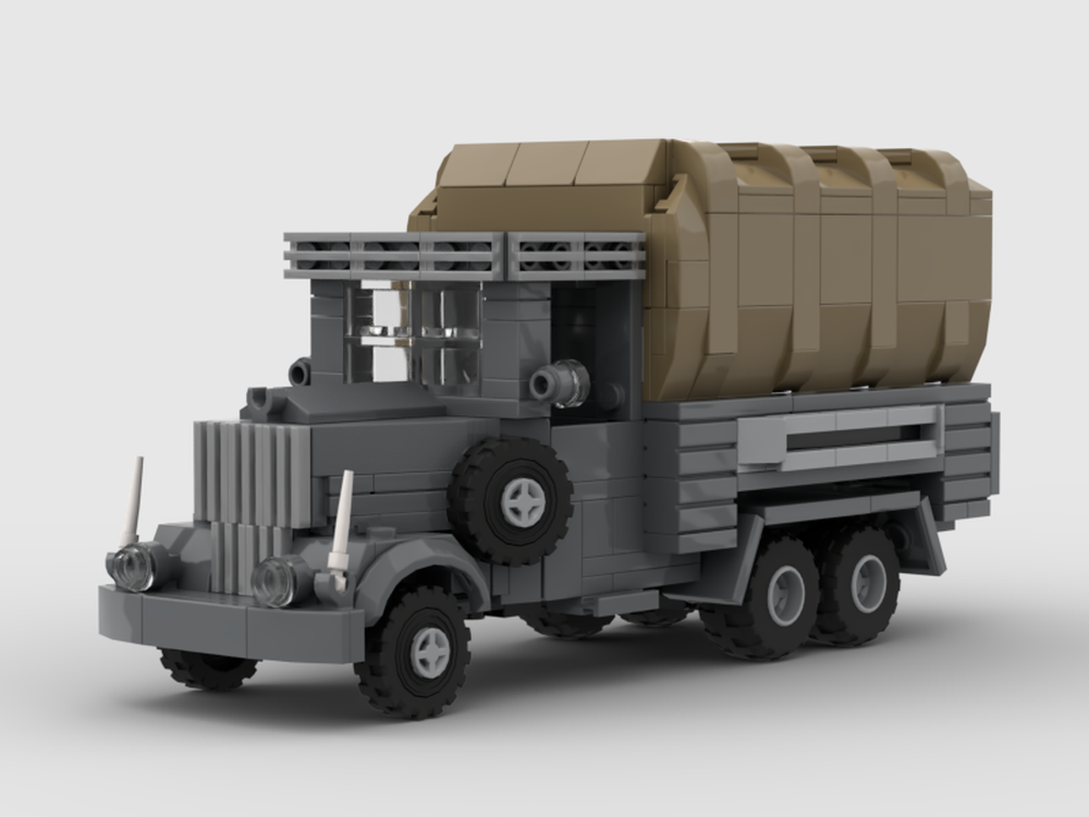 Lego Indiana German Truck Mercedes-Benz LG3000