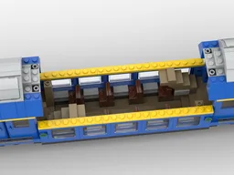 Double Deck Train Car (version 2, optimized for R40)