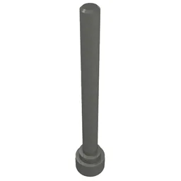 Antenna 1 x 4 with Flat Top / Dark Bluish Gray