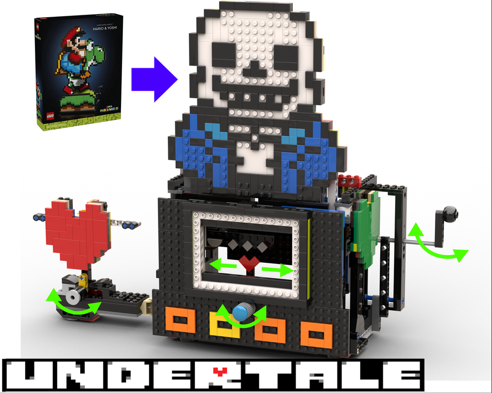 Lego Undertale: Interactive Sans Encounter