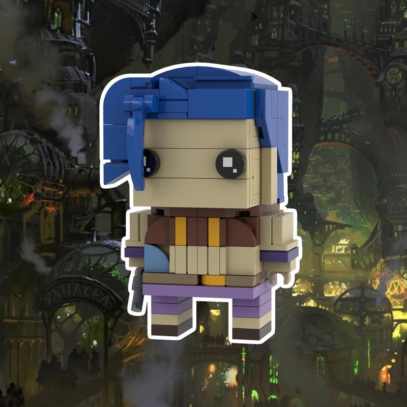Lego Arcane Jinx Brickheadz