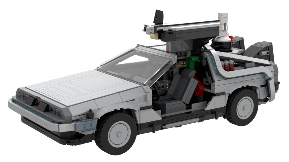 Lego DeLorean Time Machine - Wing Door Fix