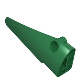 Technic Panel Fairing #6 Long Smooth, Side B / Green