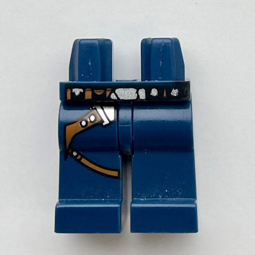 Lego Hips and Dark Blue Legs with Gunbelt Print / Dark Blue