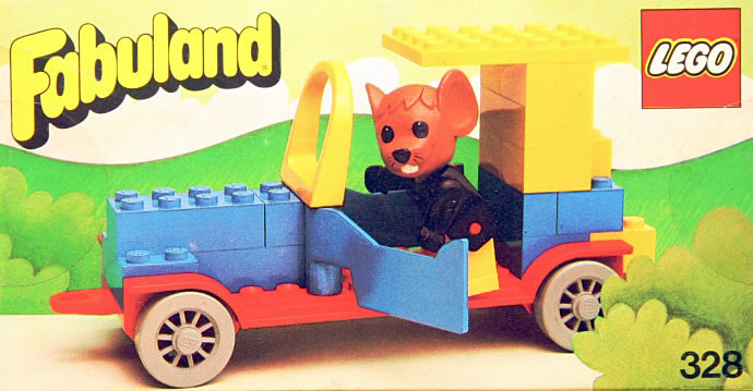 Lego Michael Mouse and his New Car