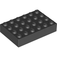 Brick 4 x 6 / Black