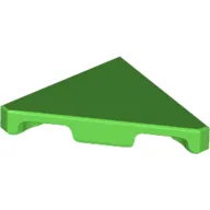 Tile 45° Cut 2 x 2 (Triangle) / Bright Green