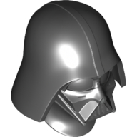 Lego Large Figure Head Darth Vader Helmet / Black