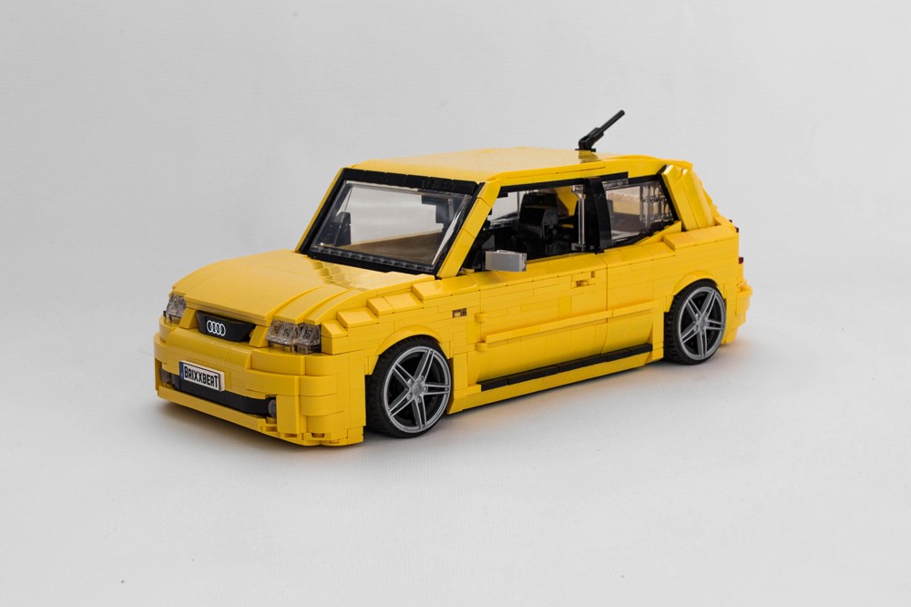 Lego Audi S3 8L Yellow