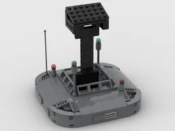 Display Stand for BBs Gray Runner (Spinner Car Blade Runner 2049)