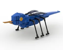 Gigantic Blue Insect
