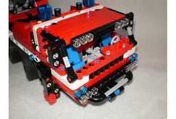 Firefighter Crane with Cage Trailer