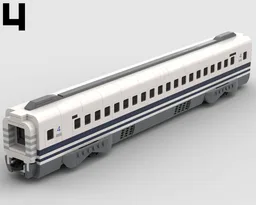 Shinkansen N700 Series - Bullet Train - CAR n°04/16