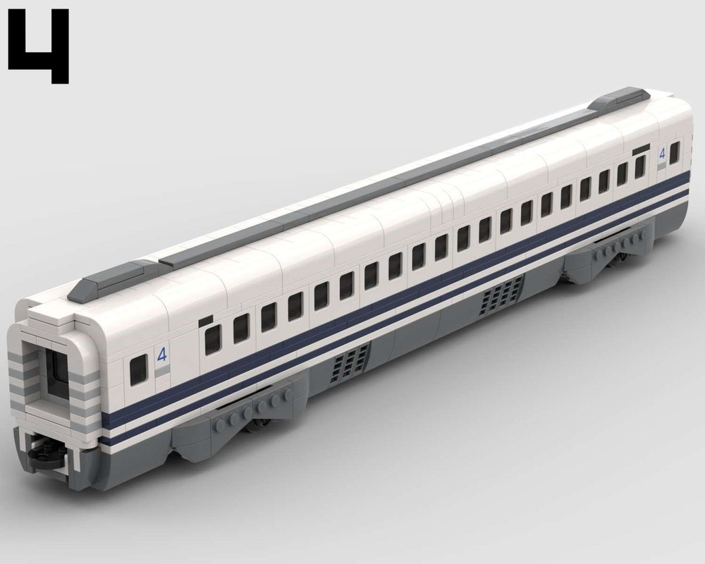 Lego Shinkansen N700 Series - Bullet Train - CAR n°04/16