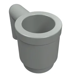 Equipment Cup / Mug [Plain] / Light Gray