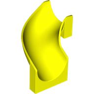 Lego Slide Curved Left 90° / Vibrant Yellow