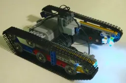 Fast RC Treaded Vehicle (Twin Buggy Motors)