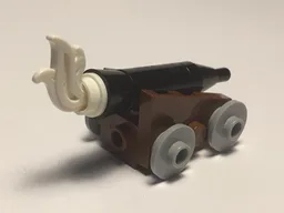 Mounted Cannon with Adjustable Barrel