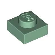 Plate 1 x 1 / Sand Green