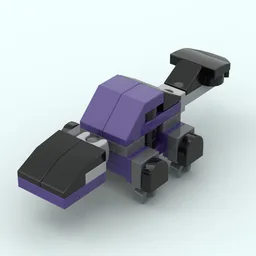mini talarurus from LEGO Marvel set 76204: Black Panther Mech armor