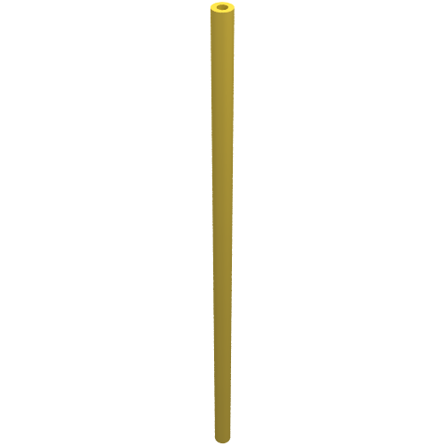 Lego Hose Rigid 3mm D. 12L / 9.6cm / Yellow