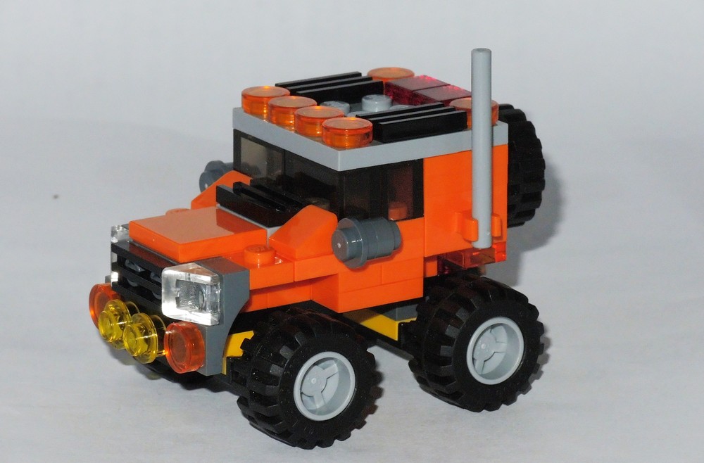 Lego 31043 Mini SUV Heavy Modded