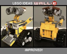 Lego Ideas WALL-E - Improved
