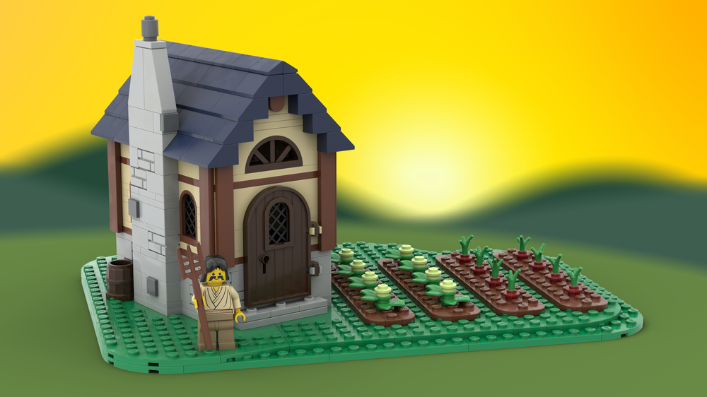 Lego Mini Medieval Homestead