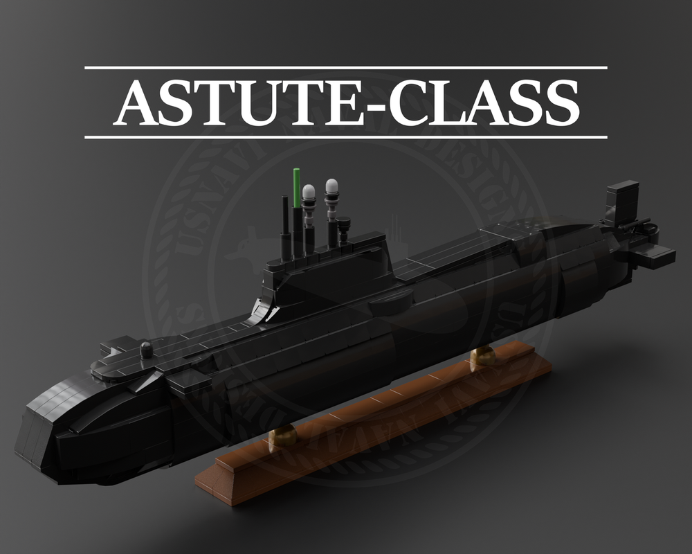 Lego Astute-class submarine