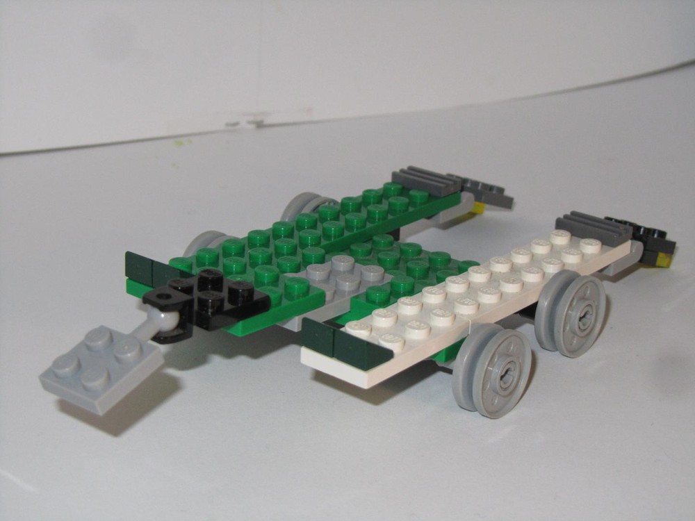 Lego 4837 Set Alternative Car Trailer