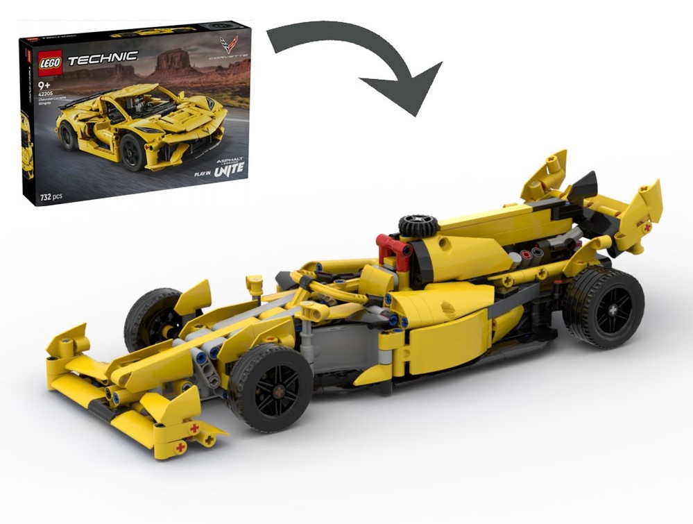 Lego 42205 Formula 1 car