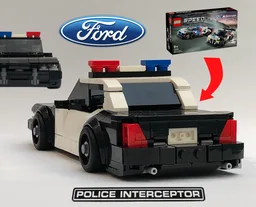 76922 Ford Crown Victoria Police Interceptor [Hidden Gun!]