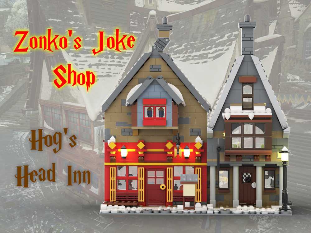 Lego Hogsmeade Village: Zonko's Joke Shop and Hog's Head Inn