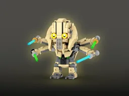 General Grievous Brickheadz LEGO MOC - The Clone Wars