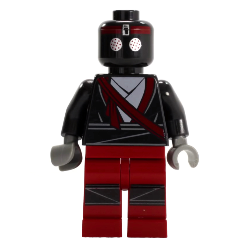 Lego Foot Soldier with Dark Red Legs